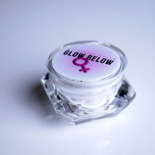 GLOW BELOW Sensitive Area Whitening Cream by Goodnight Glam