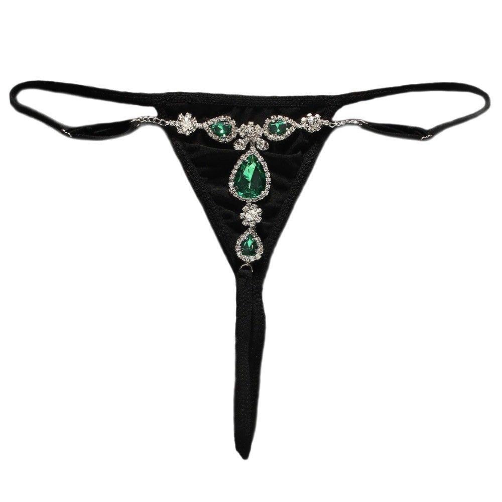 Our Green Stone Thong