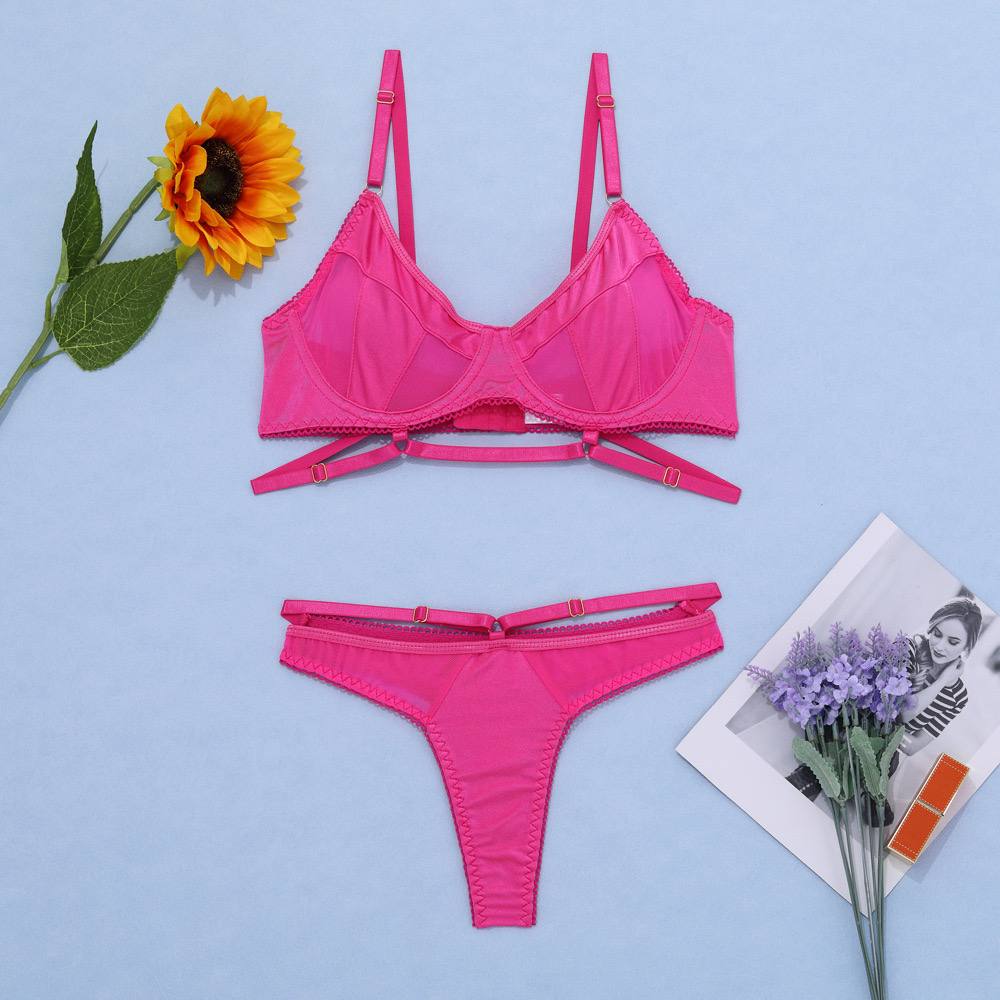 Allison See-Through Lingerie Set