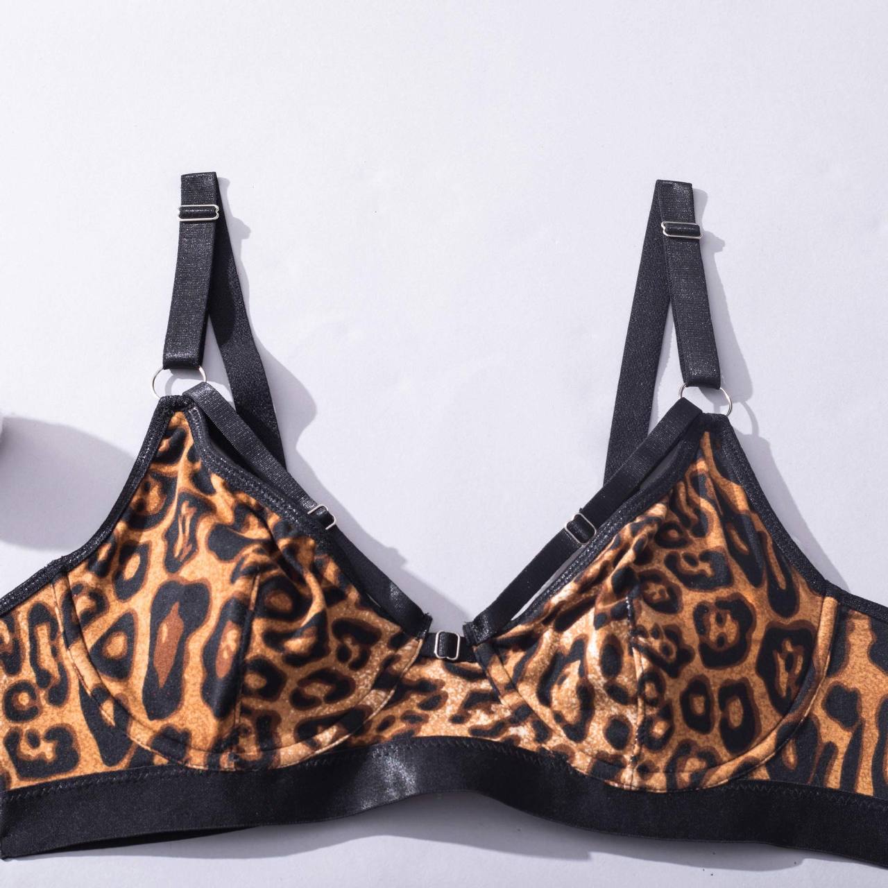 Animal Print Lingerie Set