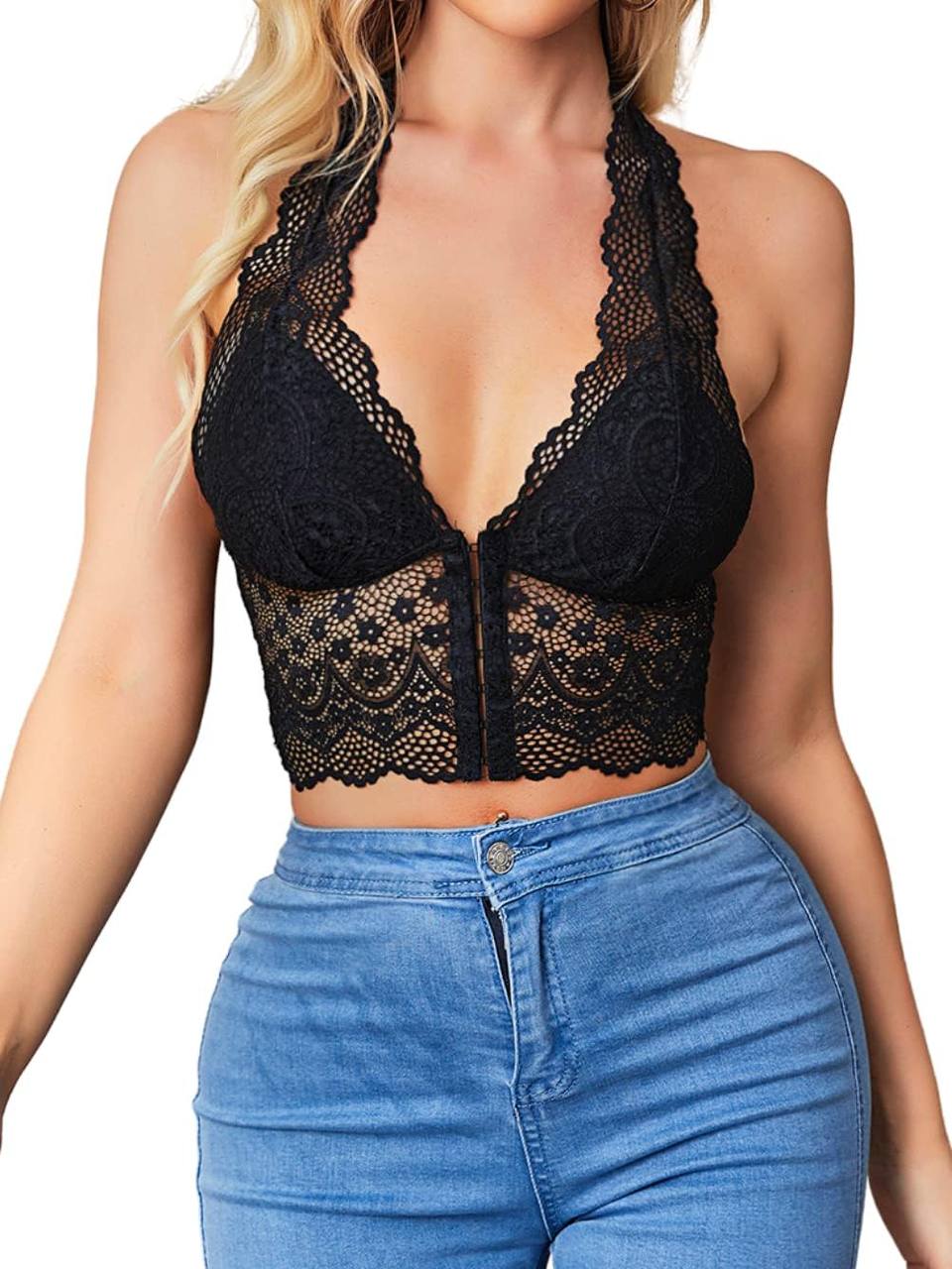 Lace Bralette Top - Different Colors -