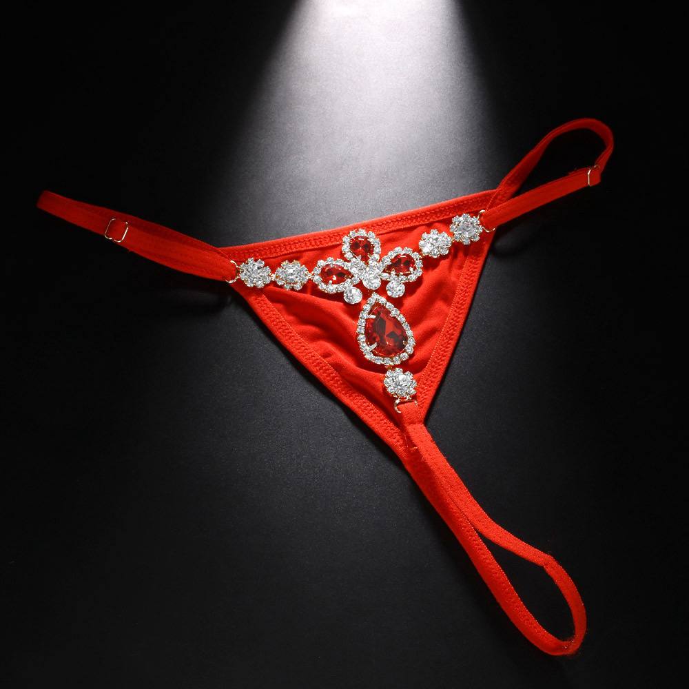Flower Pattern Thong