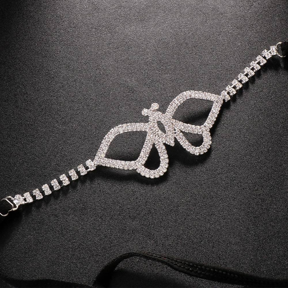 Rhinestone Butterfly Thong