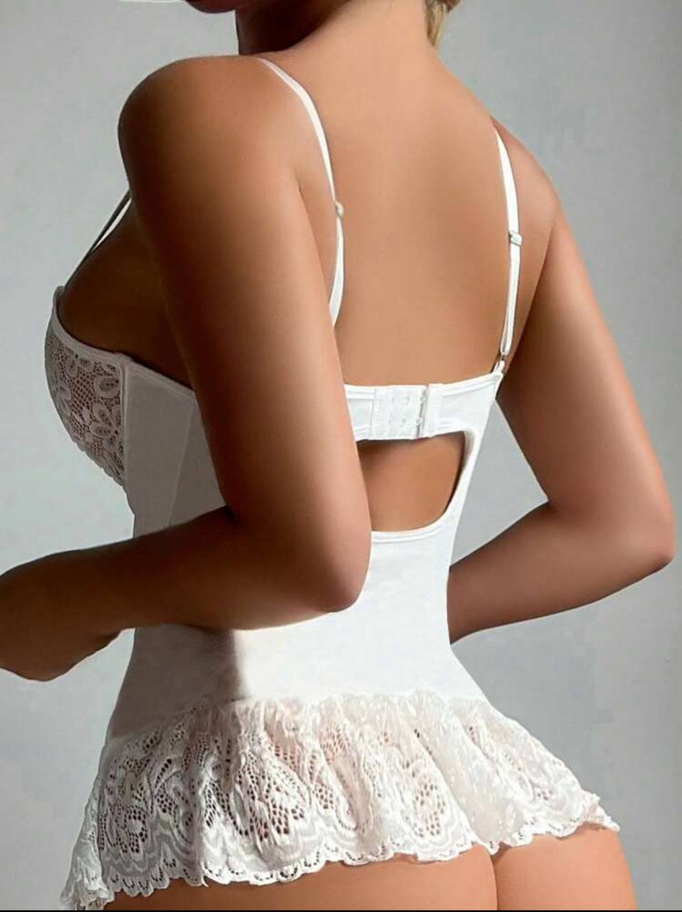 Women's sexy lace temptation jumpsuit underwear