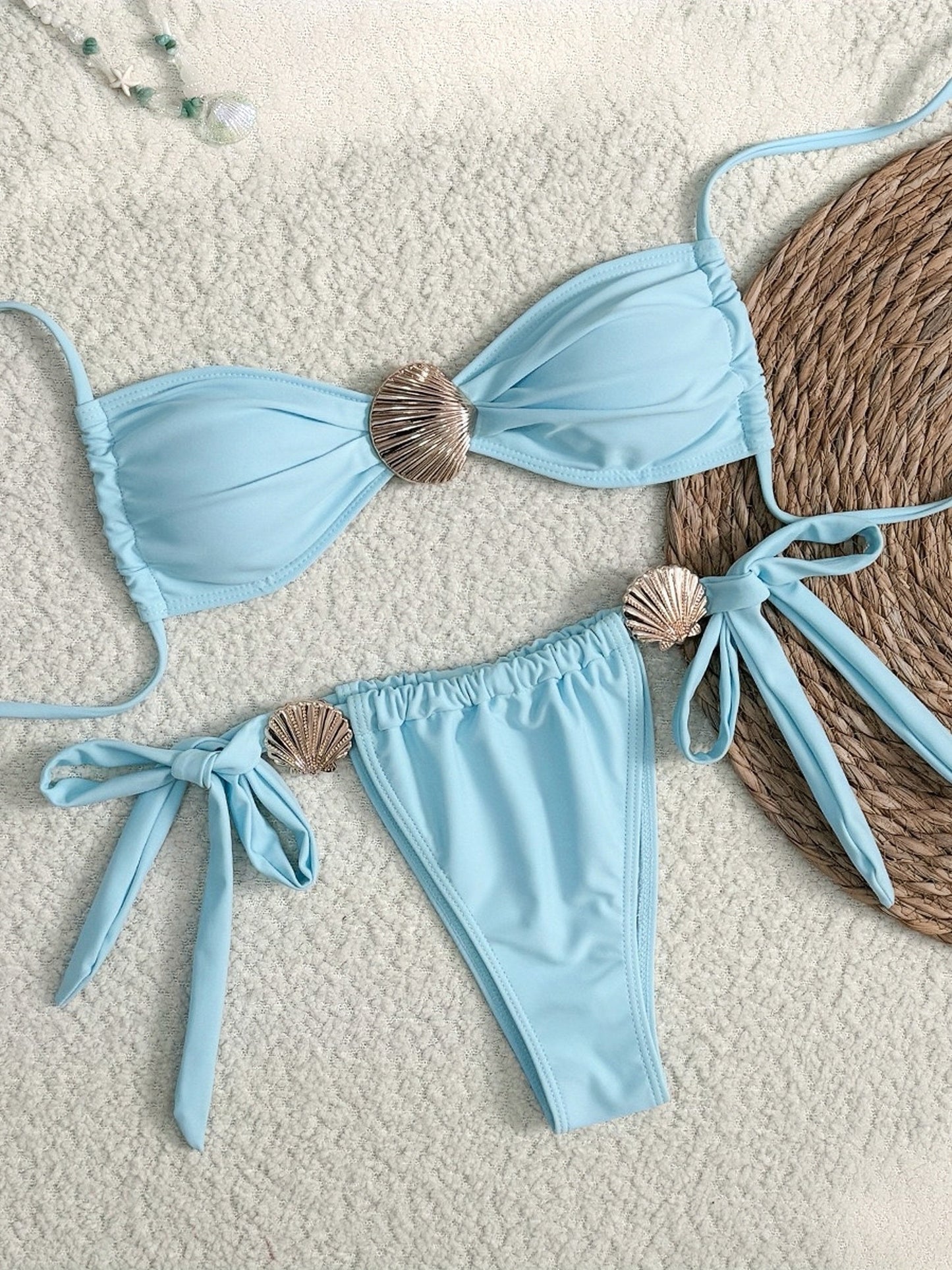 The Seashell Whisper Bikini Set