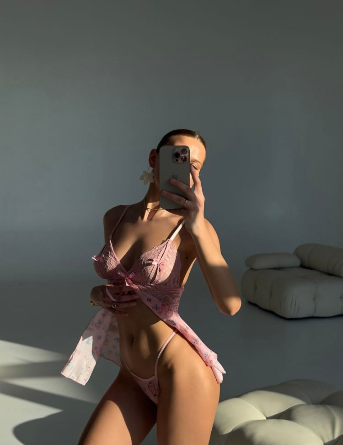 SEXY FLORAL DRESSES NIGHTWEAR LINGERIE DRESS