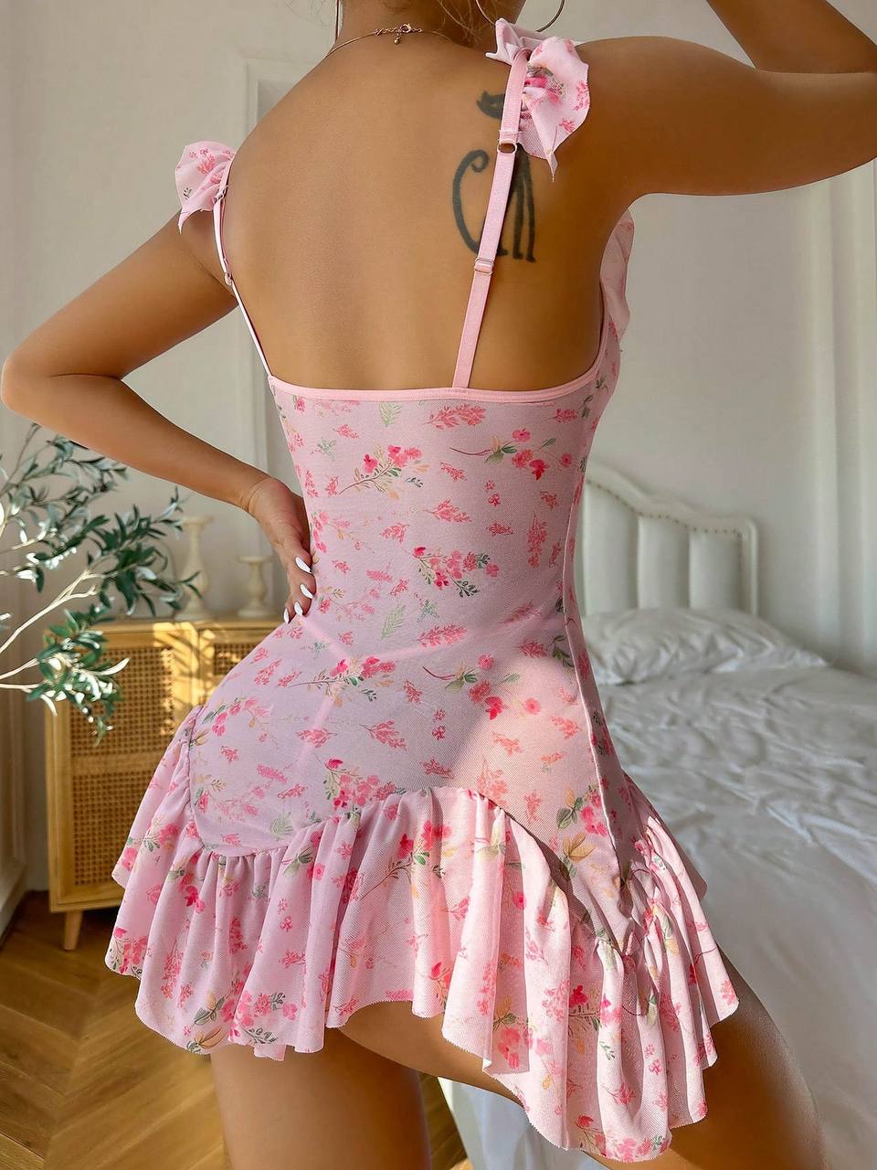 Floral Print Fairy Nightdress