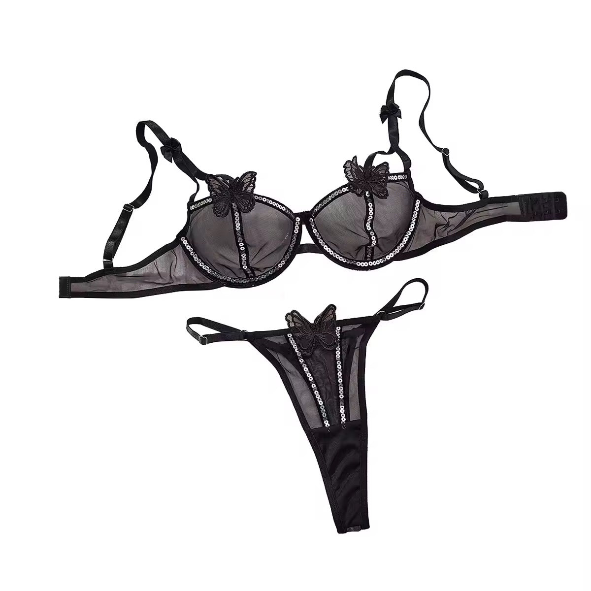 Black Butterflies Set