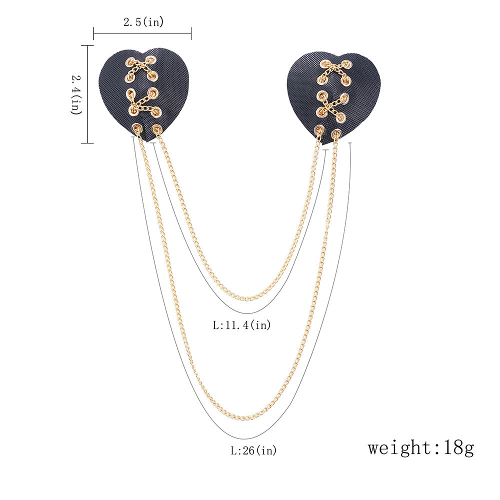 Tempting Tethered Nipple Covers