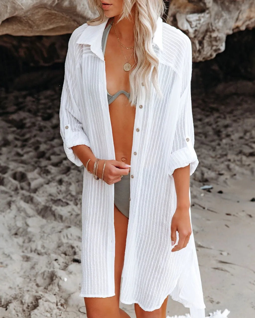 Women's Beach Kimono