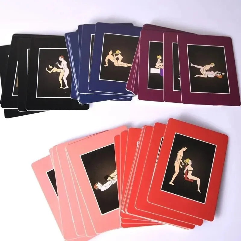 50 Positions Of Bondage Sex Position Naughty Erotic Novelty Card Game
