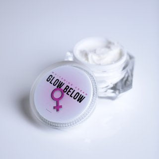 GLOW BELOW Sensitive Area Whitening Cream by  Goodnight Glam