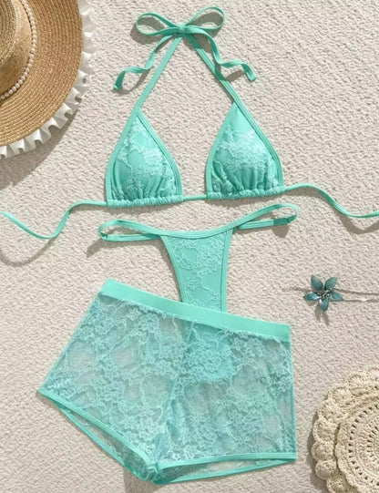 Sexy Blue Swimsuit