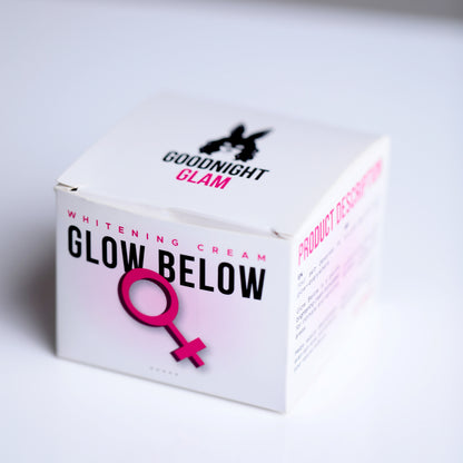 GLOW BELOW Sensitive Area Whitening Cream by  Goodnight Glam