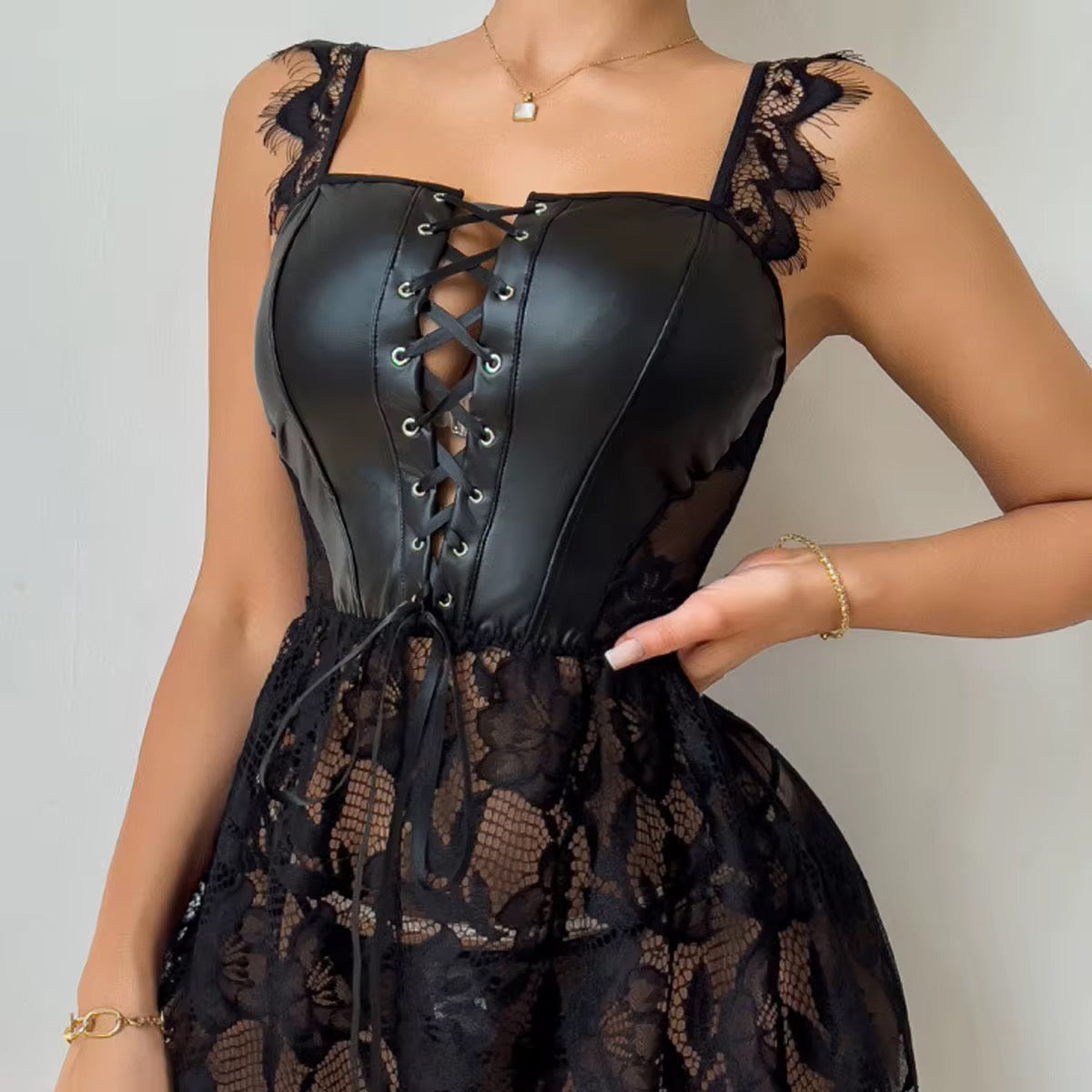 Mini Lace Dress