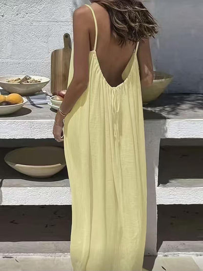 Backless Dress