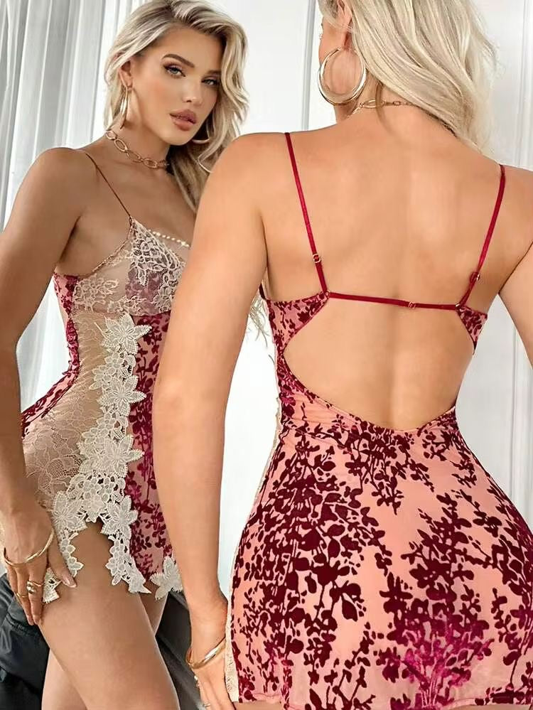 Rose Floral Dress