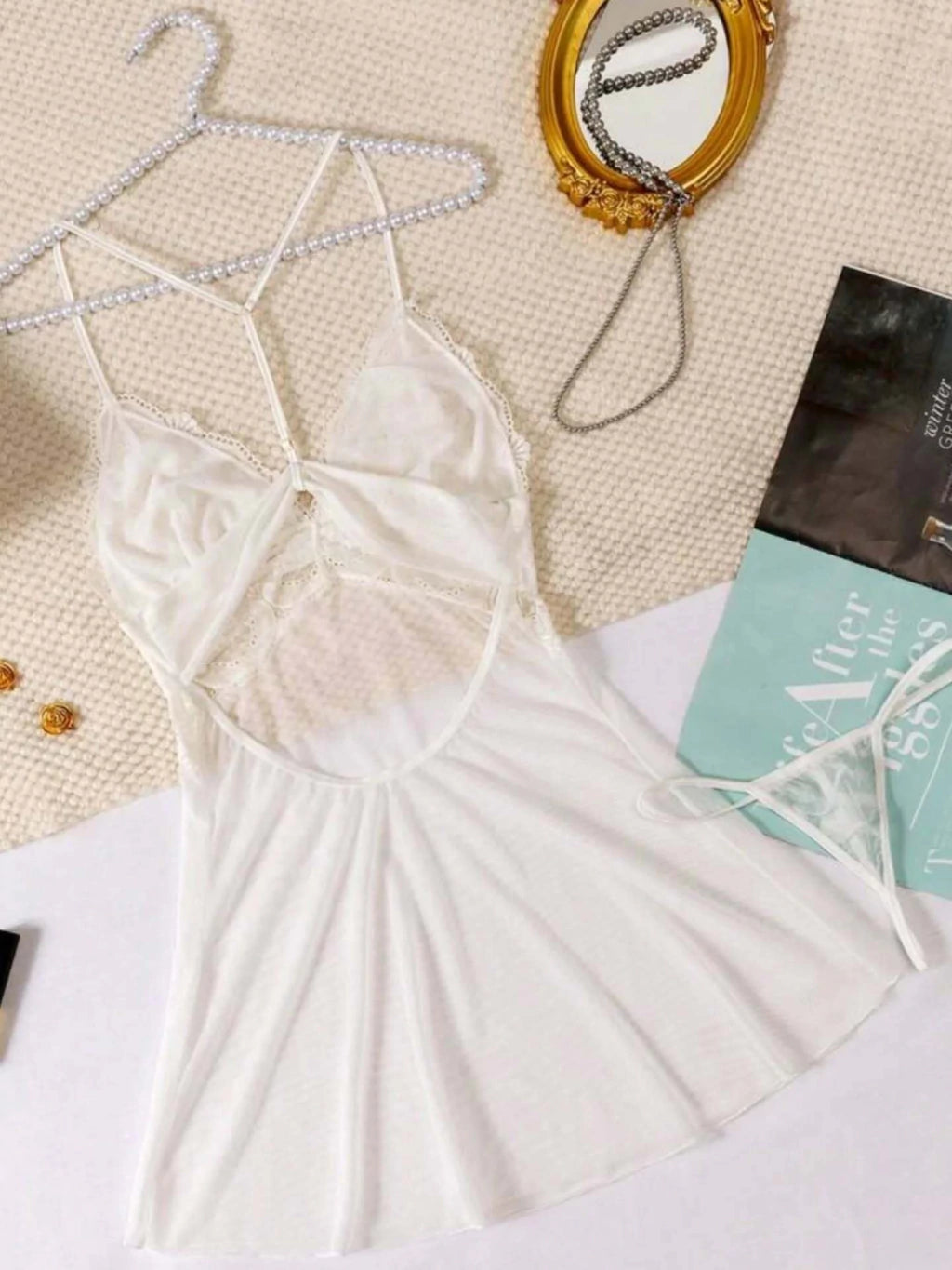 White Classy Babydoll