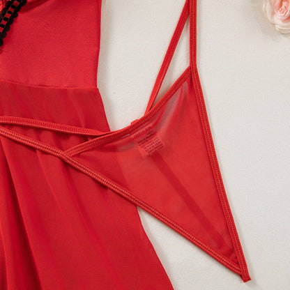 Lace & Mesh Boudoir Chemise