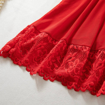 Lace & Mesh Boudoir Chemise