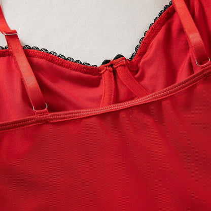 Lace & Mesh Boudoir Chemise