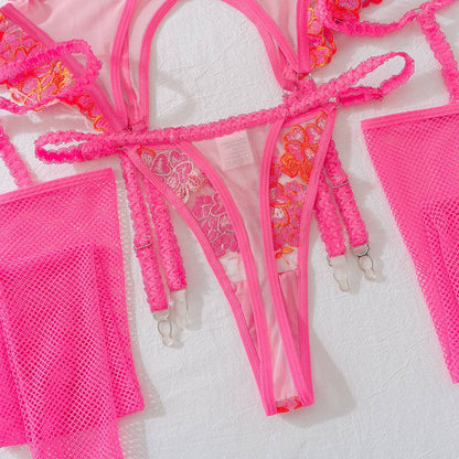 Midnight Bloom Lingerie