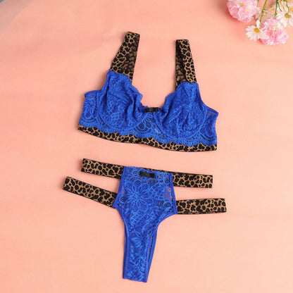 Leopard Lace Lingerie Set