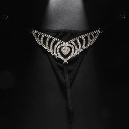 Hollow Love Heart Thong
