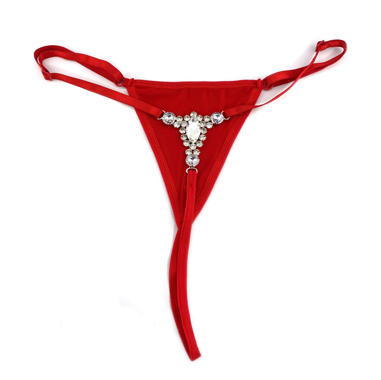 Crystal Pendant Thong