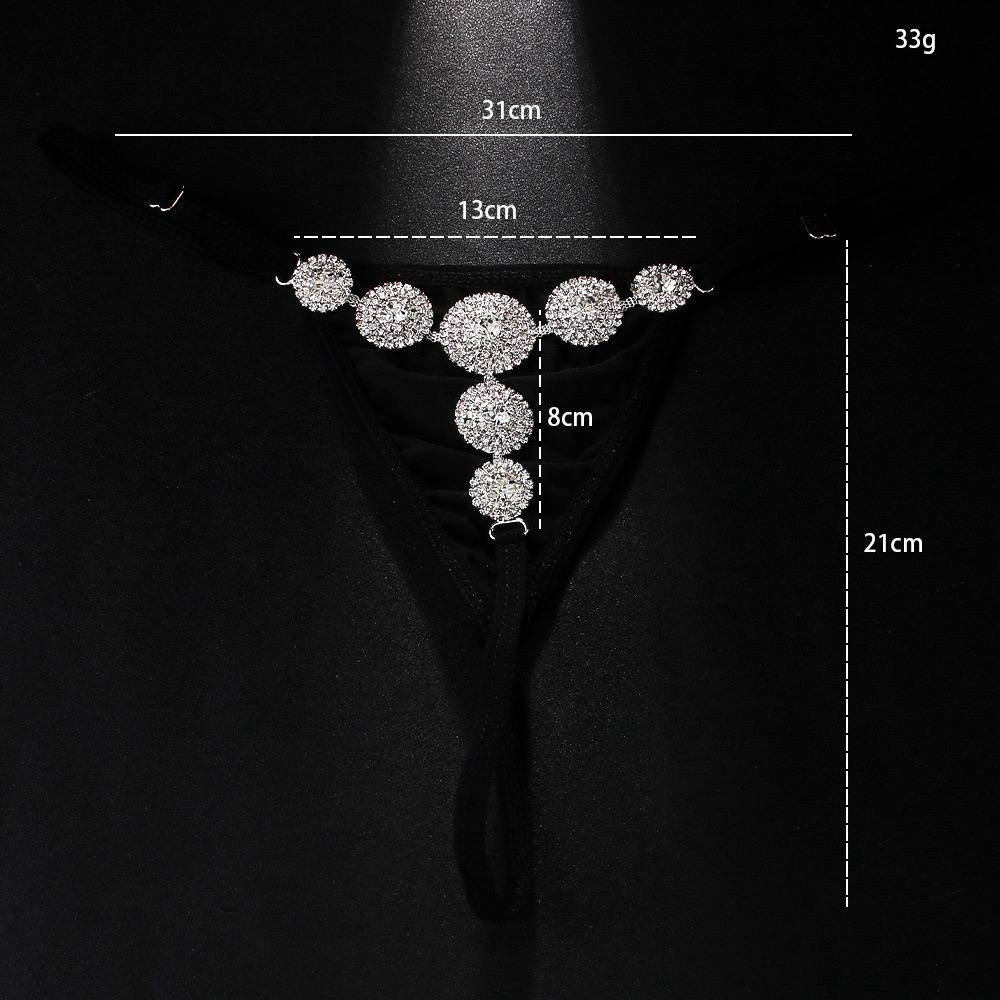 Geometric Round Thong