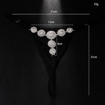 Geometric Round Thong