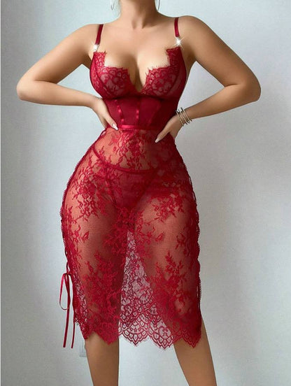 Nightgown with Side Straps