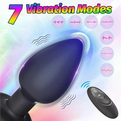 Disco Vibrating Butt Plug