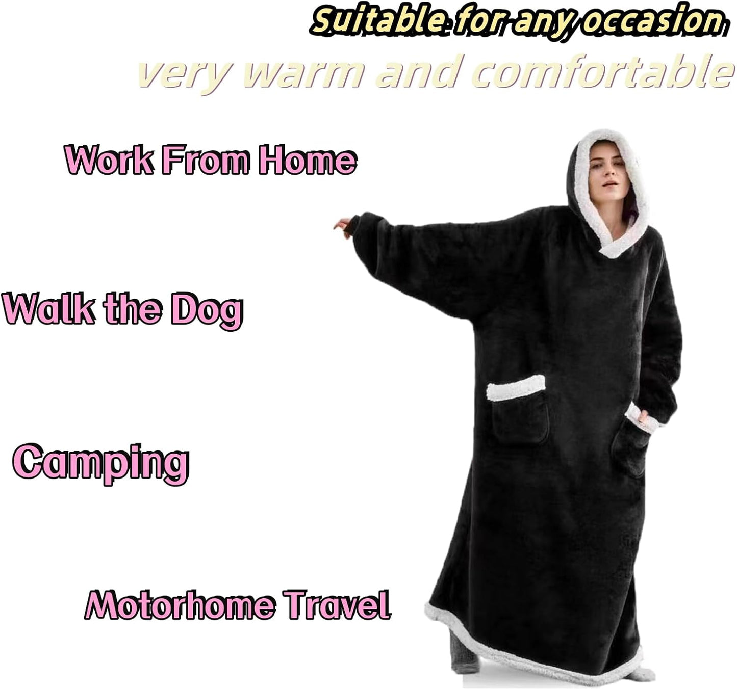 Adult Hoodie for Women and Men, Comfortable and Cozy Oversized