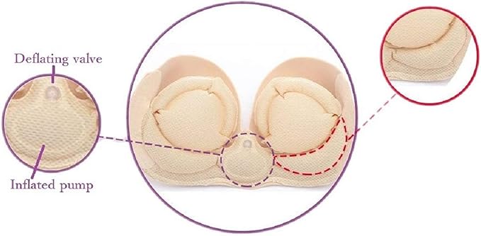 Inflatable Bra Pads