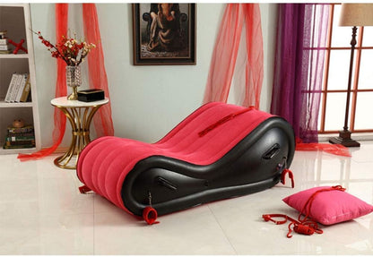 PURELOVEE Inflatable Sofa Sex Chair Bed