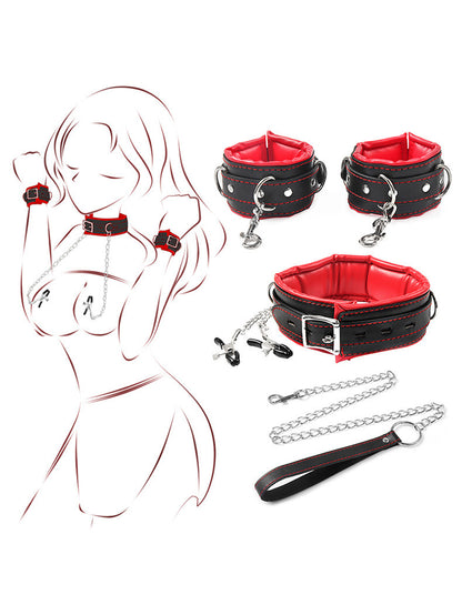 Black and Red BDSM