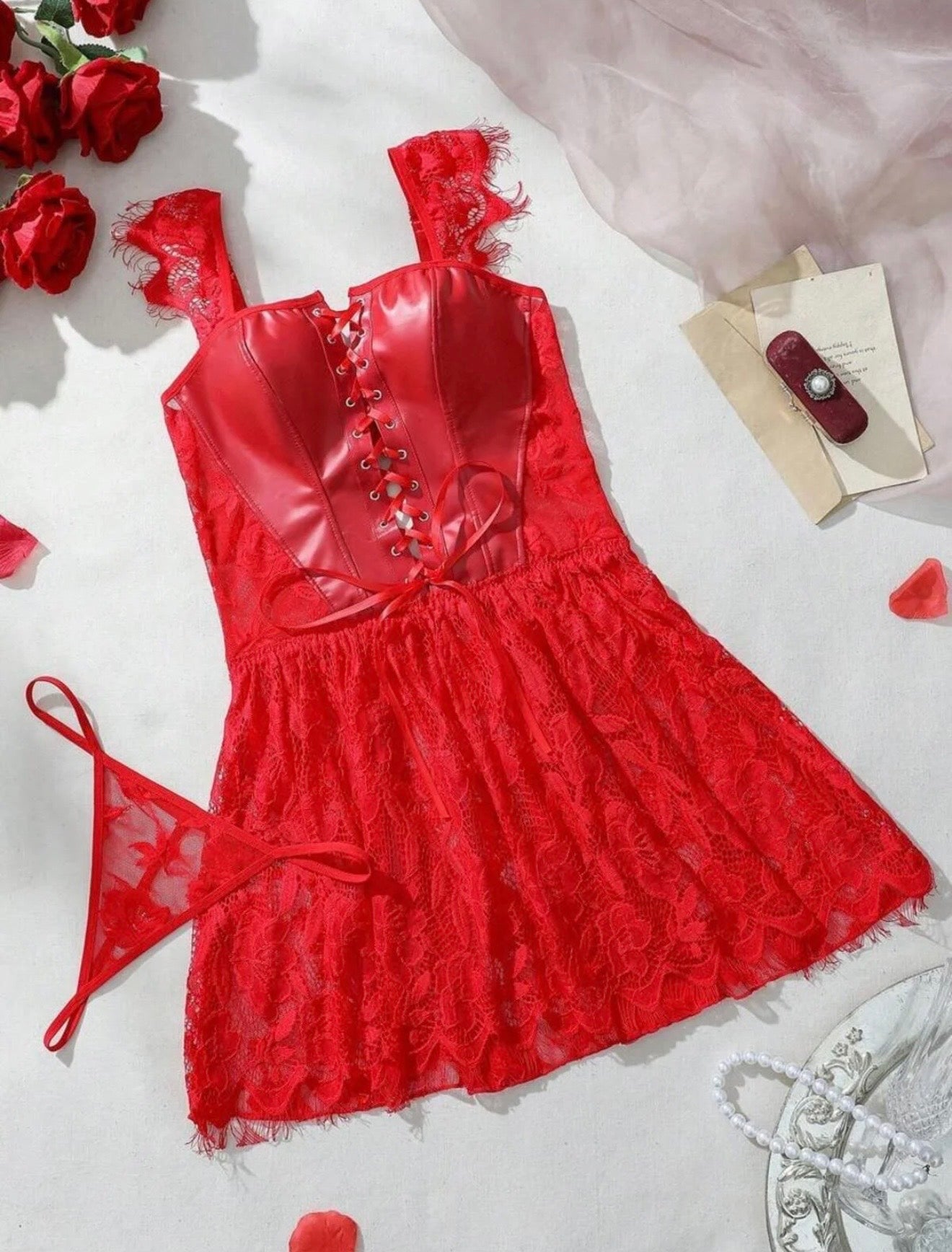 Mini Lace Dress