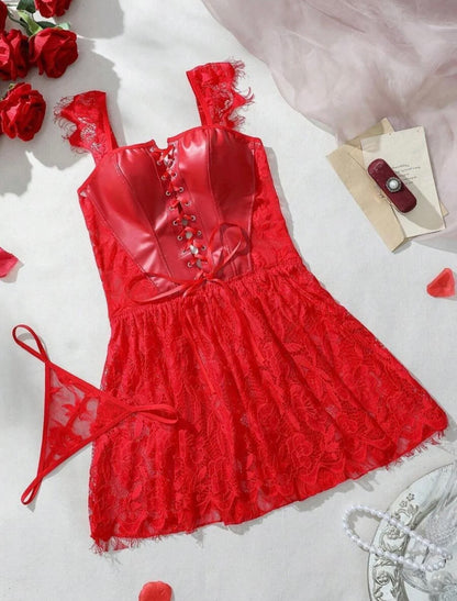 Mini Lace Dress