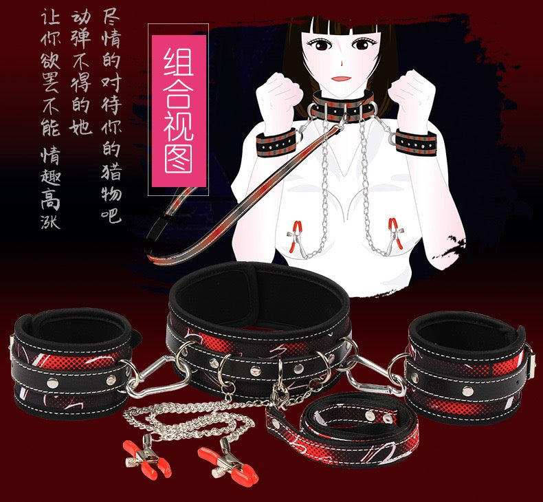 Black and Red BDSM