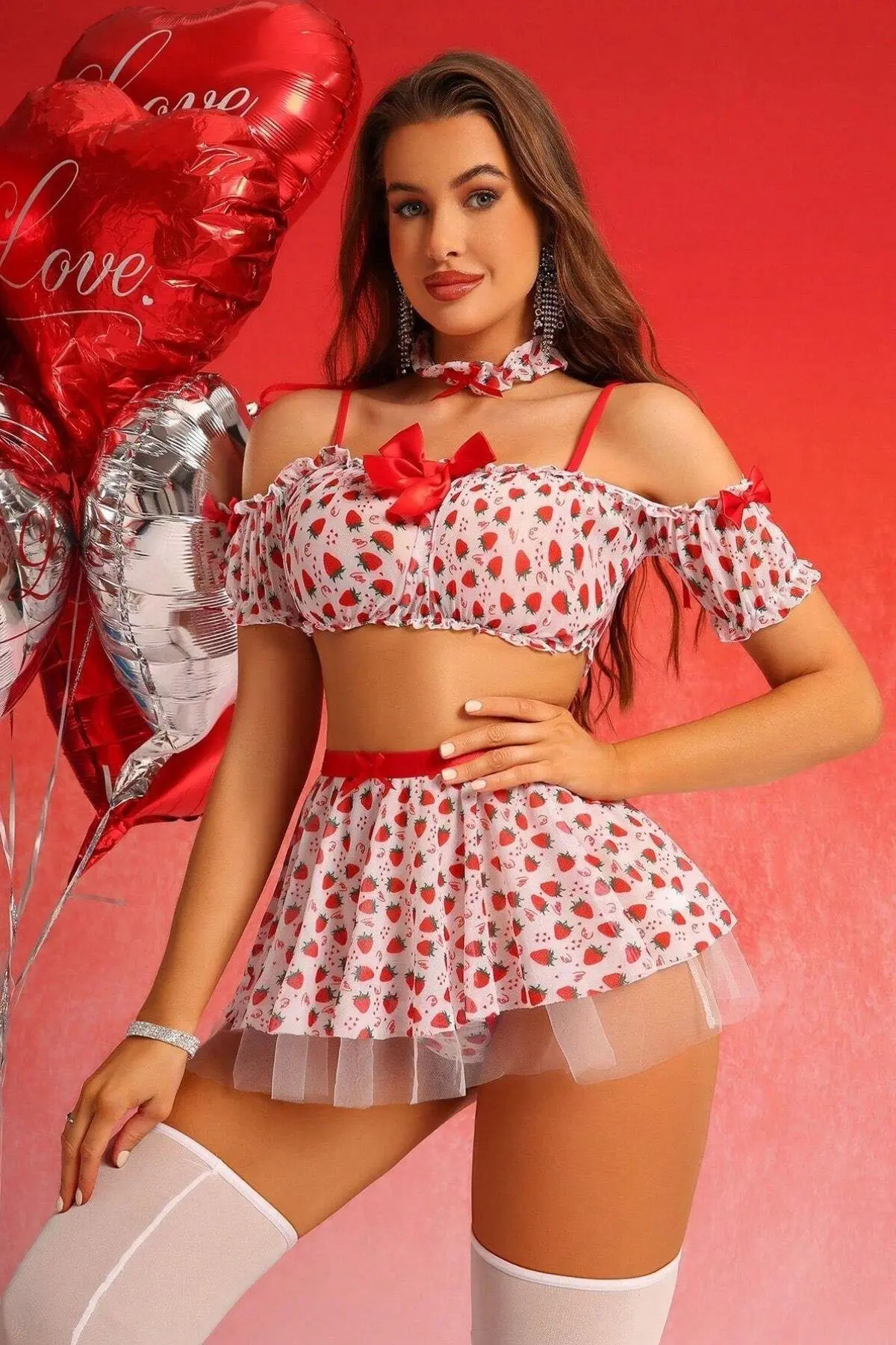 Strawberry Lingerie Set