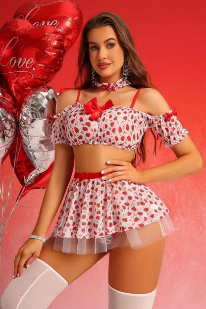 Strawberry Lingerie Set