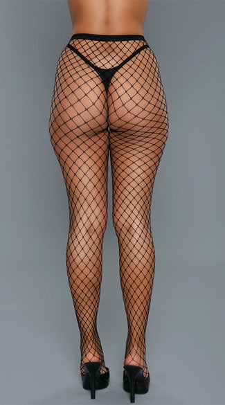 Can't Back Down Fishnet Pantyhose