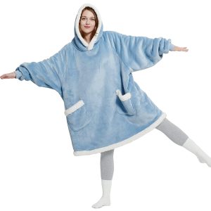 Huggle Oversized Wearable Blanket Hoodie for Men & Women