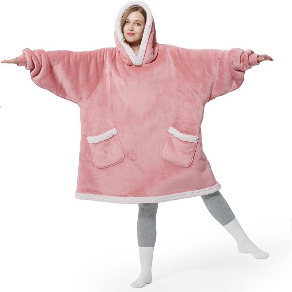 Huggle Oversized Wearable Blanket Hoodie for Men & Women