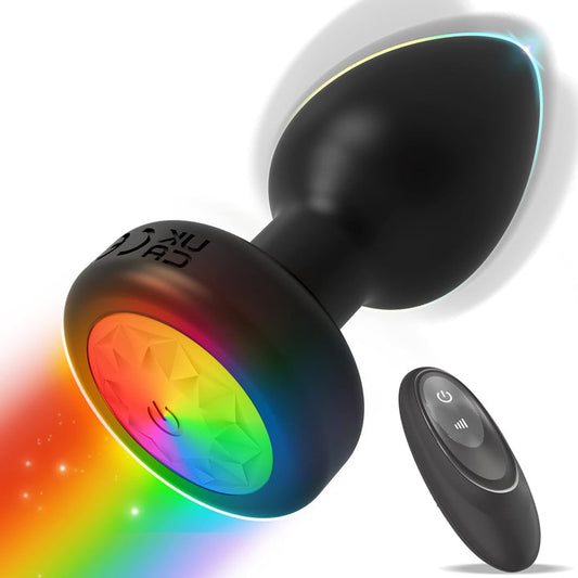 Disco Vibrating Butt Plug