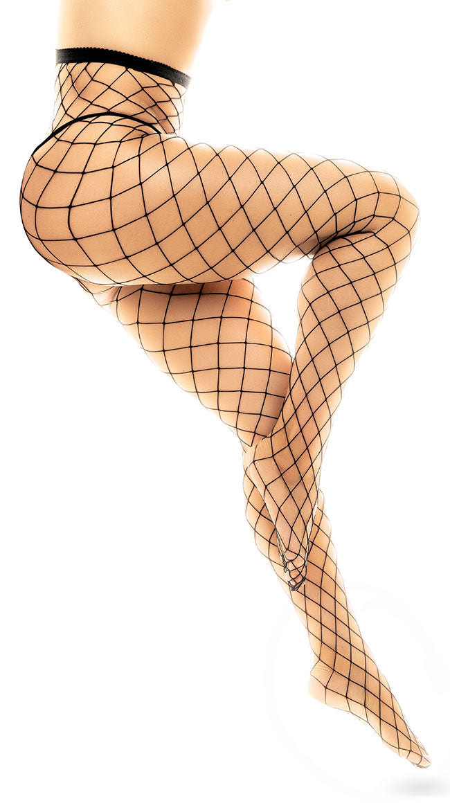 Basic Fence Net Pantyhose