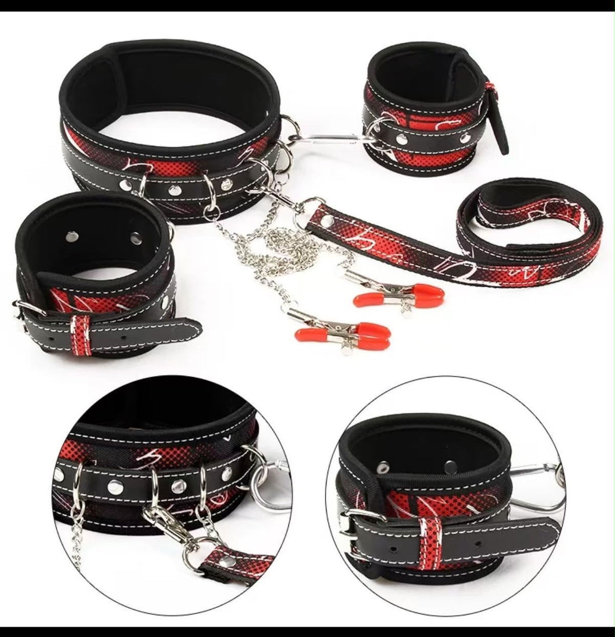 Black and Red BDSM