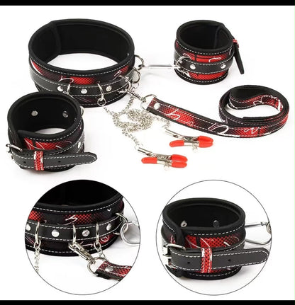 Black and Red BDSM