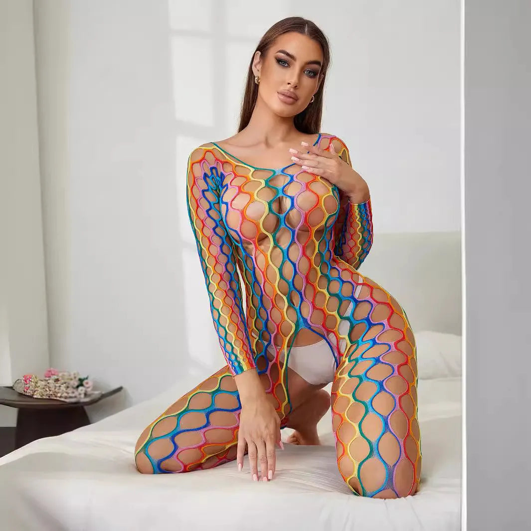 Rainbow Open End Lingerie